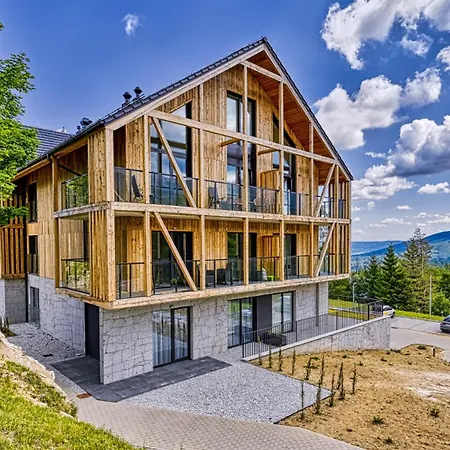 Orlik Vip - Dwupoziomowy Sniezka Skyline Z Prywatna Sauna Appartement Karpacz