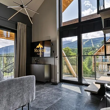 شقة Orlik Vip - Dwupoziomowy Sniezka Skyline Z Prywatna Sauna *
