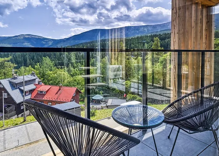 Appartement Orlik Vip - Dwupoziomowy Sniezka Skyline Z Prywatna Sauna Karpacz